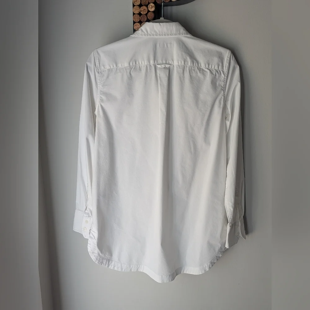 White Button-Up Shirt - Picture 2 of 8